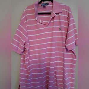 Mens polo short sleeve shirt size 3XB